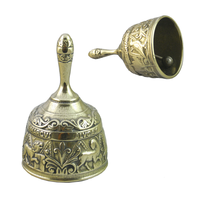 Колокольчик настольный Библейский, диаметр 8 см Alberti Livio AL-80-216