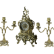 Часы Ласу каминные с канделябрами, золотые Bello De Bronze BP-25038, фотография 2
