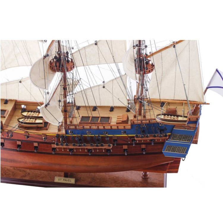 Модель Парусного корабля Святой Павел T-96, вид сзади