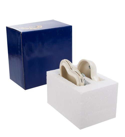 Шкатулка из керамики Сестре Pavone CMS-44/ 3, упаковочный вид