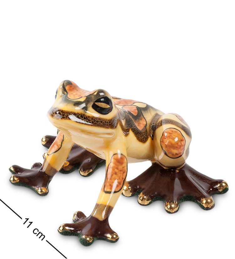 Фигурка из фарфора Тропическая Лягушка Pavone JP-08/ 7
