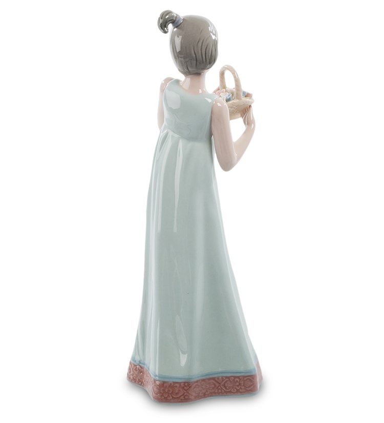 Статуэтка из керамики Девочка Ангелиса Pavone CMS-20/33, фотография со спины