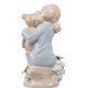 Статуэтка из фарфора Девочка с медвежонком Pavone JP-29/63, фотография со спины