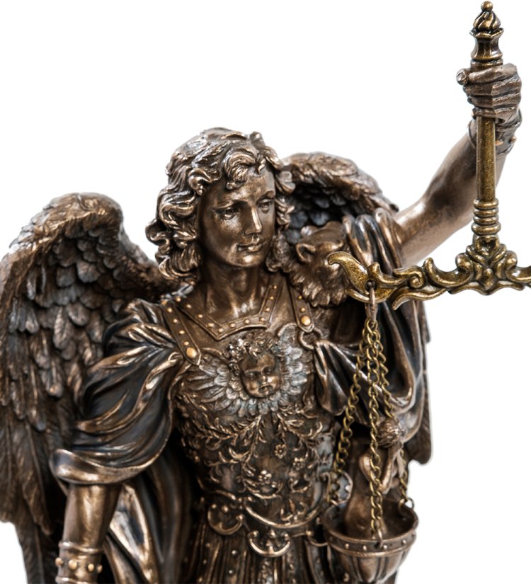 Статуэтка Архангел Михаил Veronese WS-937, портретный вид