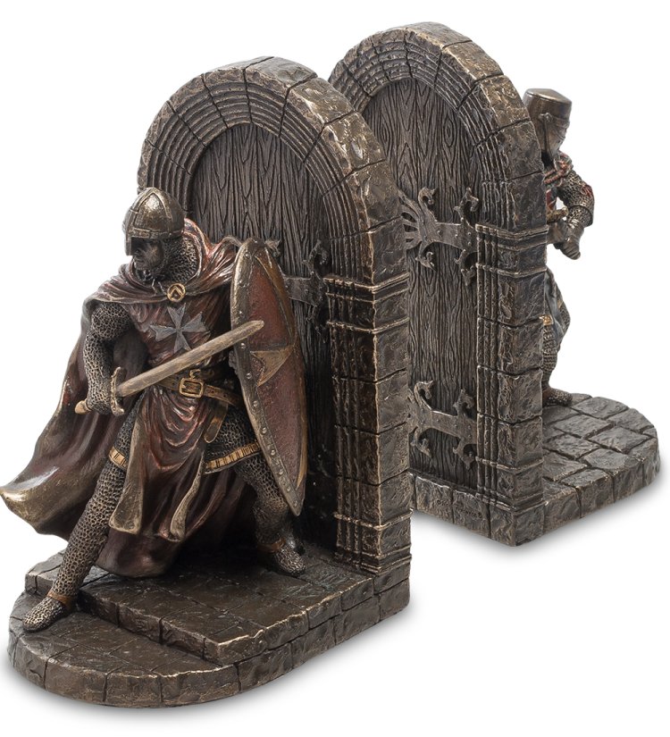 Держатели для книг Мальтийские крестоносцы Veronese WS-839, вид профиль 2 держателя