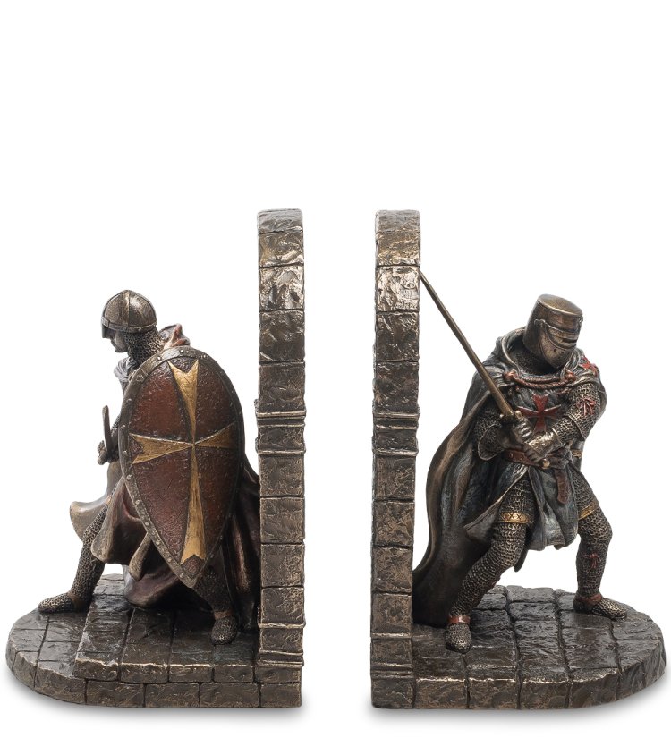 Держатели для книг Мальтийские крестоносцы Veronese WS-839, вид профиль