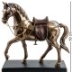 Статуэтка Медная Лошадь Veronese WS-939, вид профиль