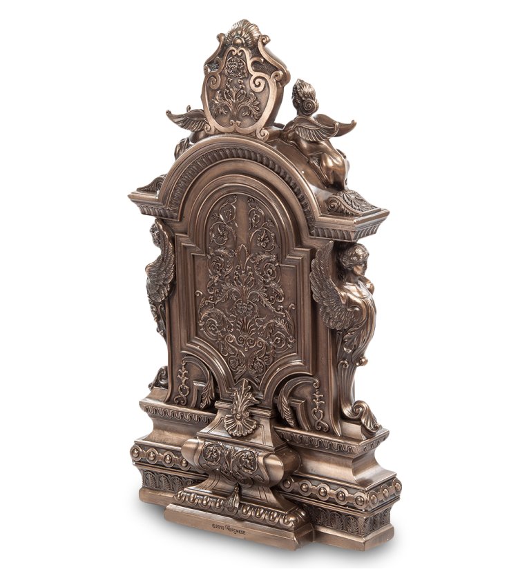 Часы в стиле барокко Сфинкс Veronese WS-611, оборотная сторона