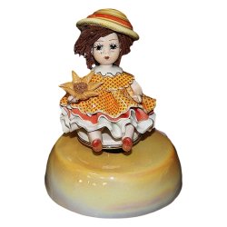 Статуэтка из фарфора музыкальная Лето