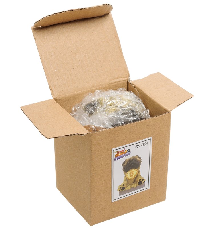 Статуэтка Собака Мопс Желаю богатства The Comical World of Stratford RV-904, упаковка