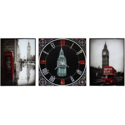 Картина Композиция с часами Биг-Бен c кристаллами Swarovski