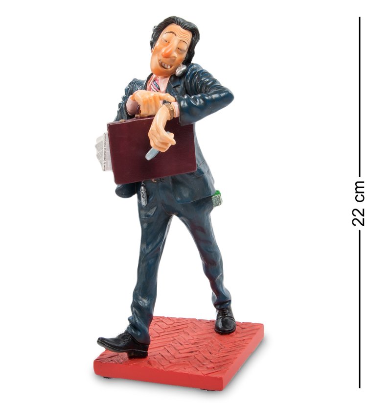Маленькая Статуэтка Спешащий Бизнесмен - The Businessman Forchino FO-84004