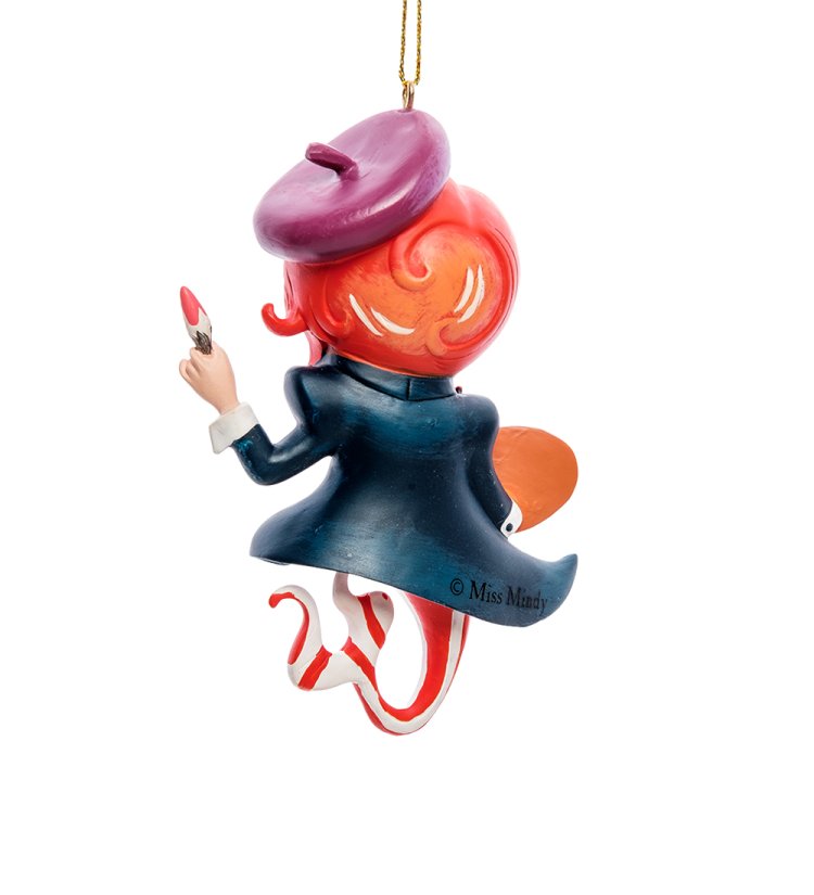 Подвесная фигурка Художница - Русалки The World of Miss Mindy, оборотная сторона