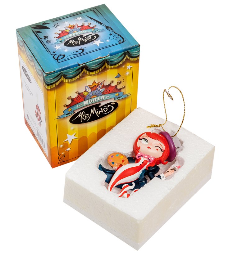 Подвесная фигурка Художница - Русалки The World of Miss Mindy, упаковочный вид