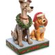 Статуэтка Рождество - Леди и Бродяга Disney Traditions 906758, вид профиль