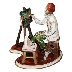 Фарфоровая статуэтка Художник