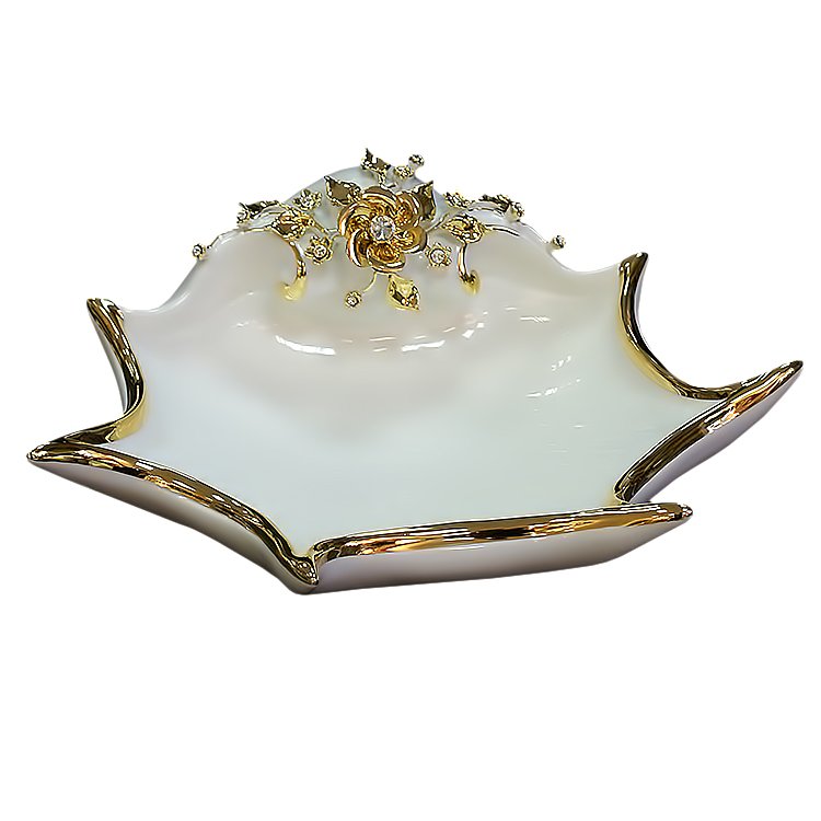 Блюдо декоративное раковина Flowers Bruno Costenaro ST699/1-BO