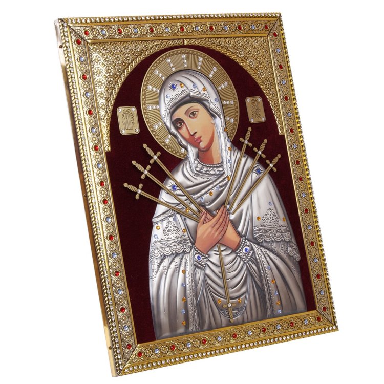 Икона Божией Матери Умягчение злых сердец Exetera Argenti 46-410719, фото 3