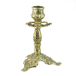 Подсвечник на 1 свечу трилистник