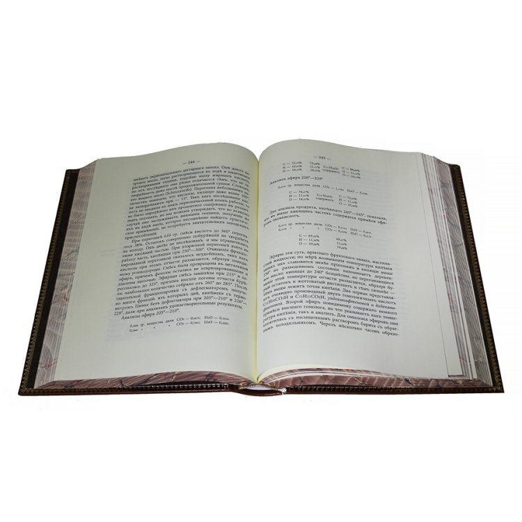Книга кожаном переплете Нефть и нефтяная промышленность - В. И. Рагозин BG1256F, фотография разворота