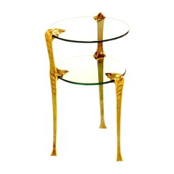 Стол сервировочный двухярусный