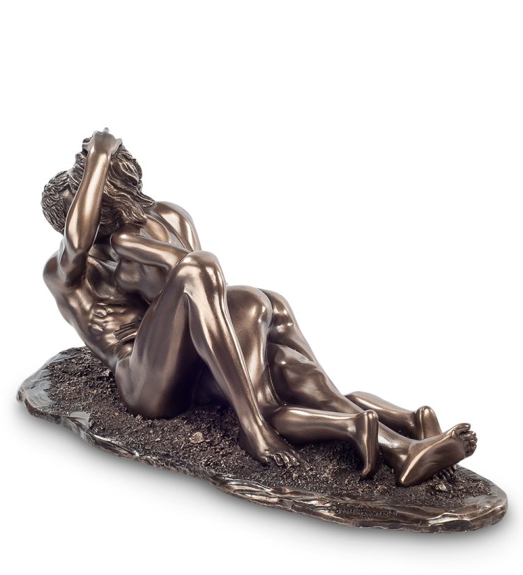 Статуэтка Влюбленные наедине Veronese WS-198, оборотная сторона