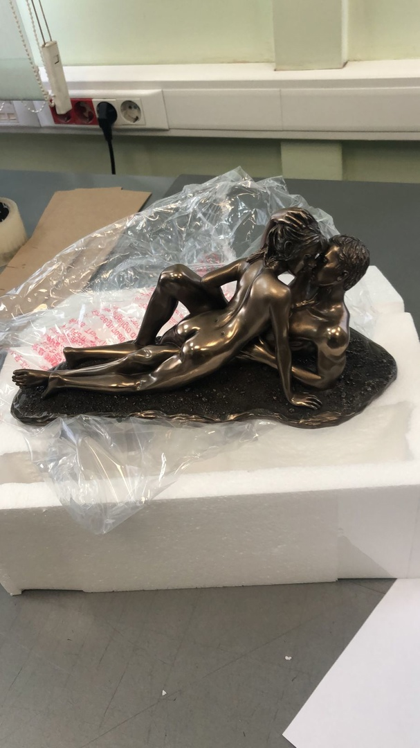 Статуэтка Влюбленные наедине Veronese WS-198, фото со склада