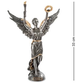 Статуэтка Богиня Ника с факелом и лавровым венком