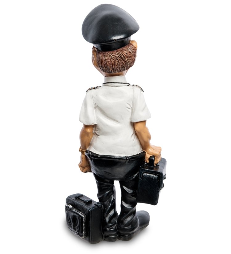 Статуэтка Деловой Полицейский The Comical World of Stratford RV-751, оборотная сторона
