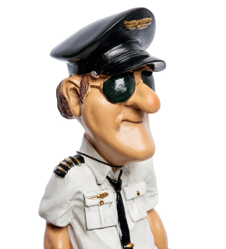 Статуэтка Деловой Полицейский The Comical World of Stratford RV-751, портретный вид