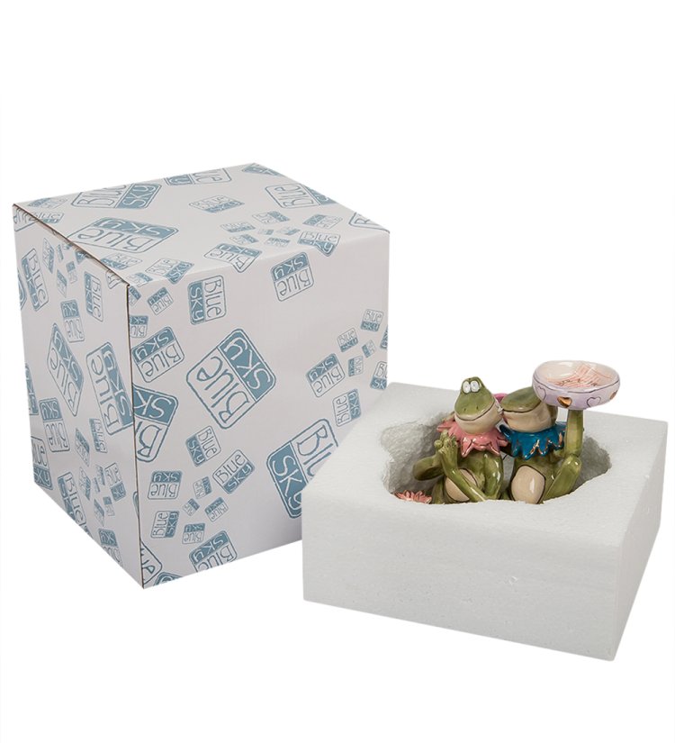 Подсвечник на одну свечу Любовь Blue Sky BS- 83, фотография в упаковке