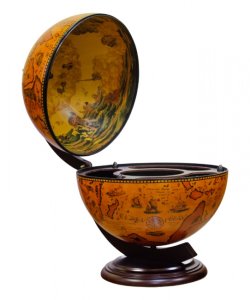 Глобус-бар настольный сфера 42 см