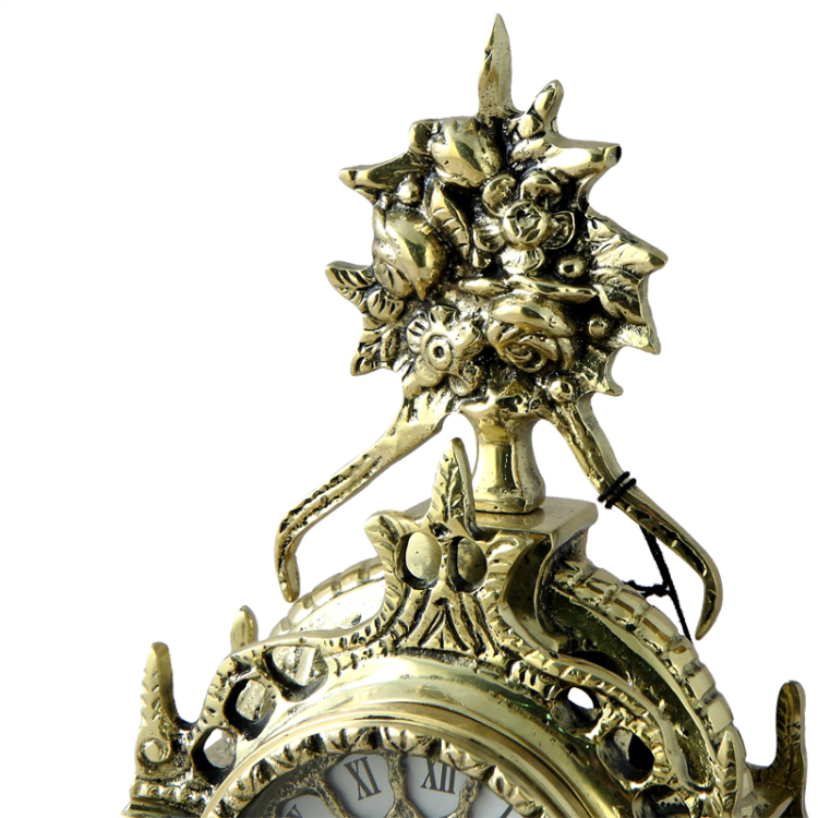 Бронзовые часы Золотой Собор Bello De Bronze BP-27015, увеличенный вид верхней части часов