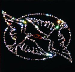 Картина Голуби c кристаллами Swarovski