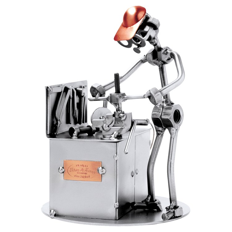 Фигурка из металла Слесарь 223 Hinz & Kunst