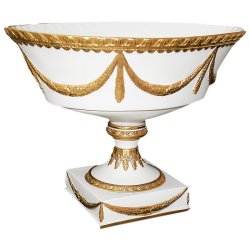 Кубок с золотой матовой отделкой Плетеный Колос