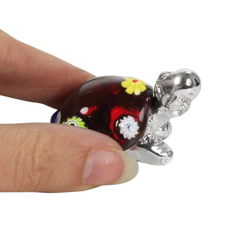 Статуэтка Маленькая Черепашка красная