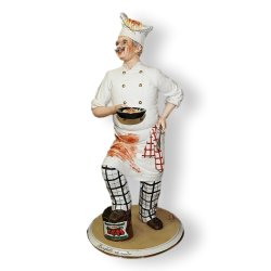 Фарфоровая статуэтка Шеф-повар