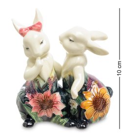 Статуэтка из фарфора Пара Кроликов