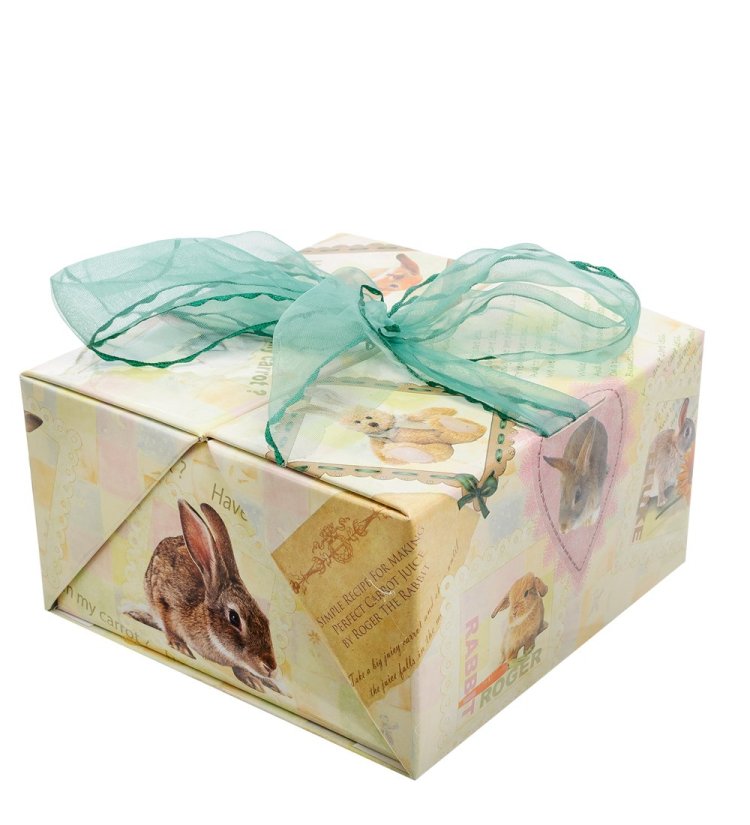 Статуэтка из фарфора Пара Кроликов Pavone JP-31/17, упаковка