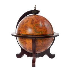 Настольный Глобус-бар с ножками диаметр 33 см