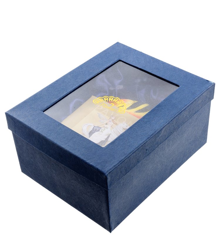 Статуэтка из фарфора Девушка с виолончелью Pavone JP-37/ 1, фотография коробки