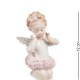 Статуэтка из фарфора Балерина ангелочек в розовом платье Pavone JP-27/ 11