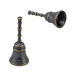 Настольный колокольчик Модерн, диаметр 4 см, под бронзу