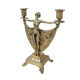 Канделябр на 2 свечи Балерина, золотой Bello De Bronze BP-14074-D