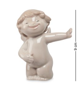 Статуэтка из фарфора Ангелочек Июнь