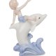 Статуэтка из фарфора Мальчик и дельфин Pavone JP-45/ 6, фотография со спины