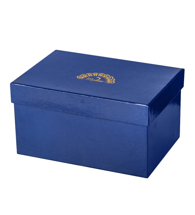 Кофейная пара из фарфора с ложечкой Георгин Pavone FM-62/ 3, фотография коробки