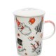Кружка из фарфора Новогодние Мотивы Pavone JK-270