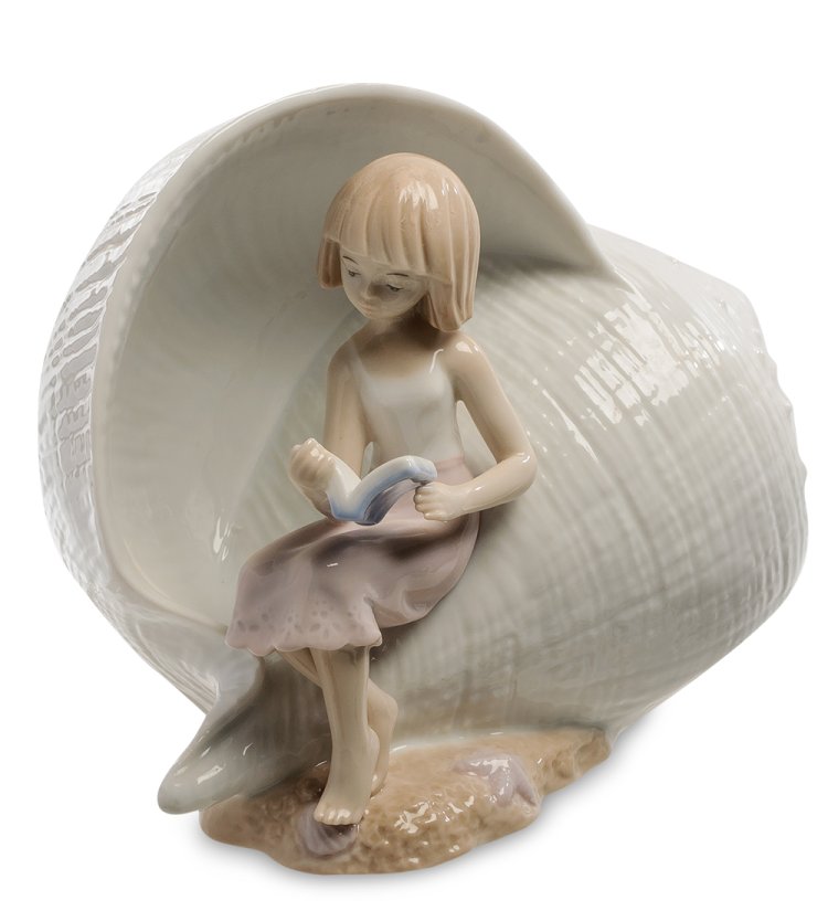 Музыкальная статуэтка из фарфора Звуки моря Pavone JP-42/28